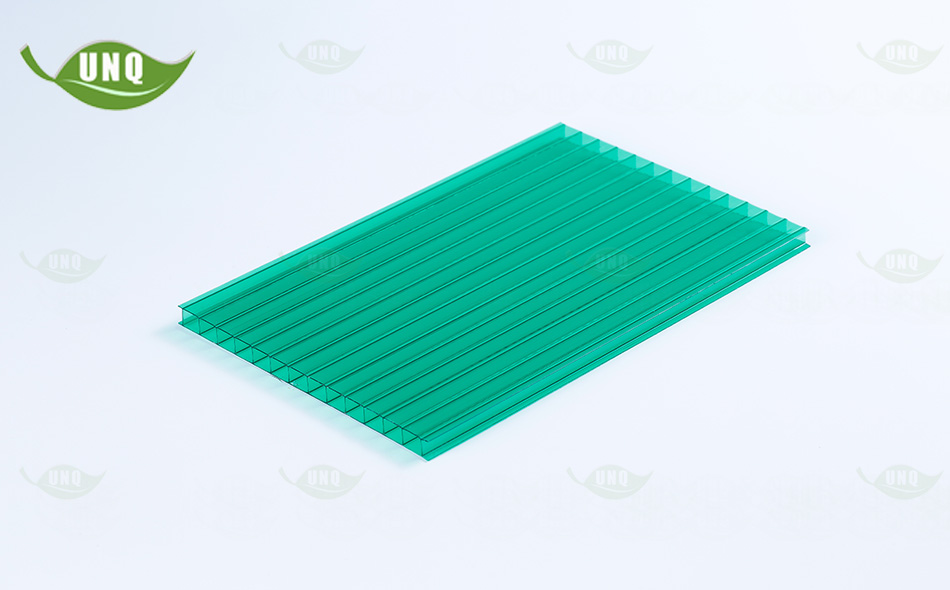 草綠雙層陽(yáng)光板樣品