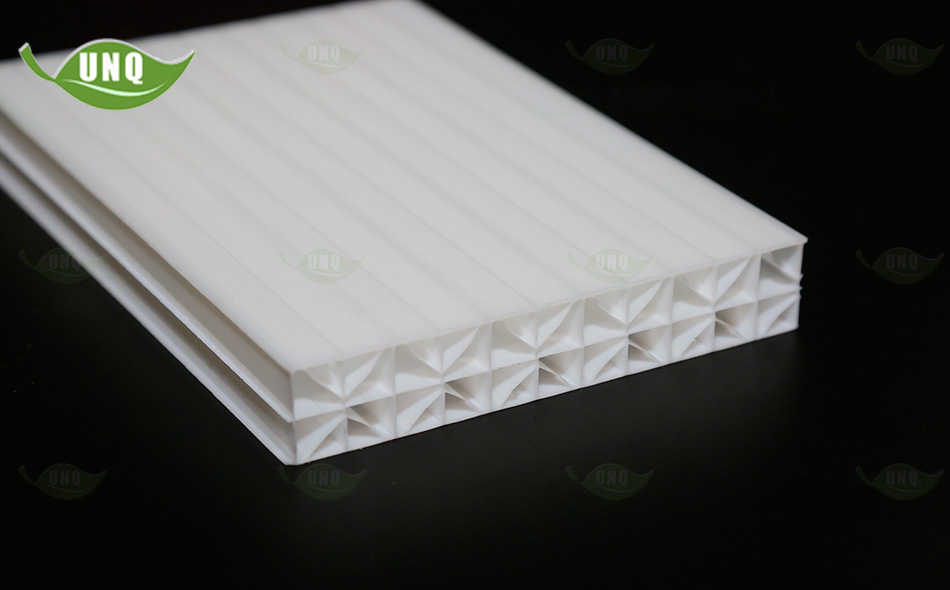 乳白米字型陽光板