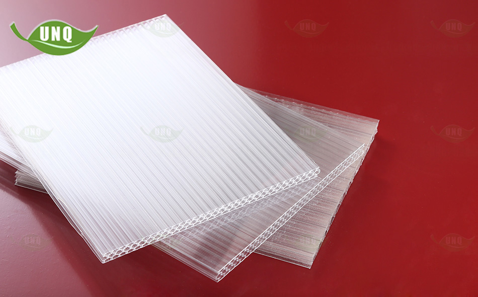 透明蜂窩陽光板